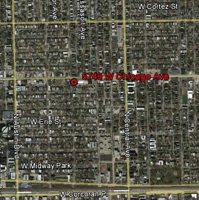 Aerial Photo - 5749-5753 W Chicago Ave