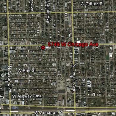Aerial Photo - 5749 W Chicago Ave Chicago, IL 60651
