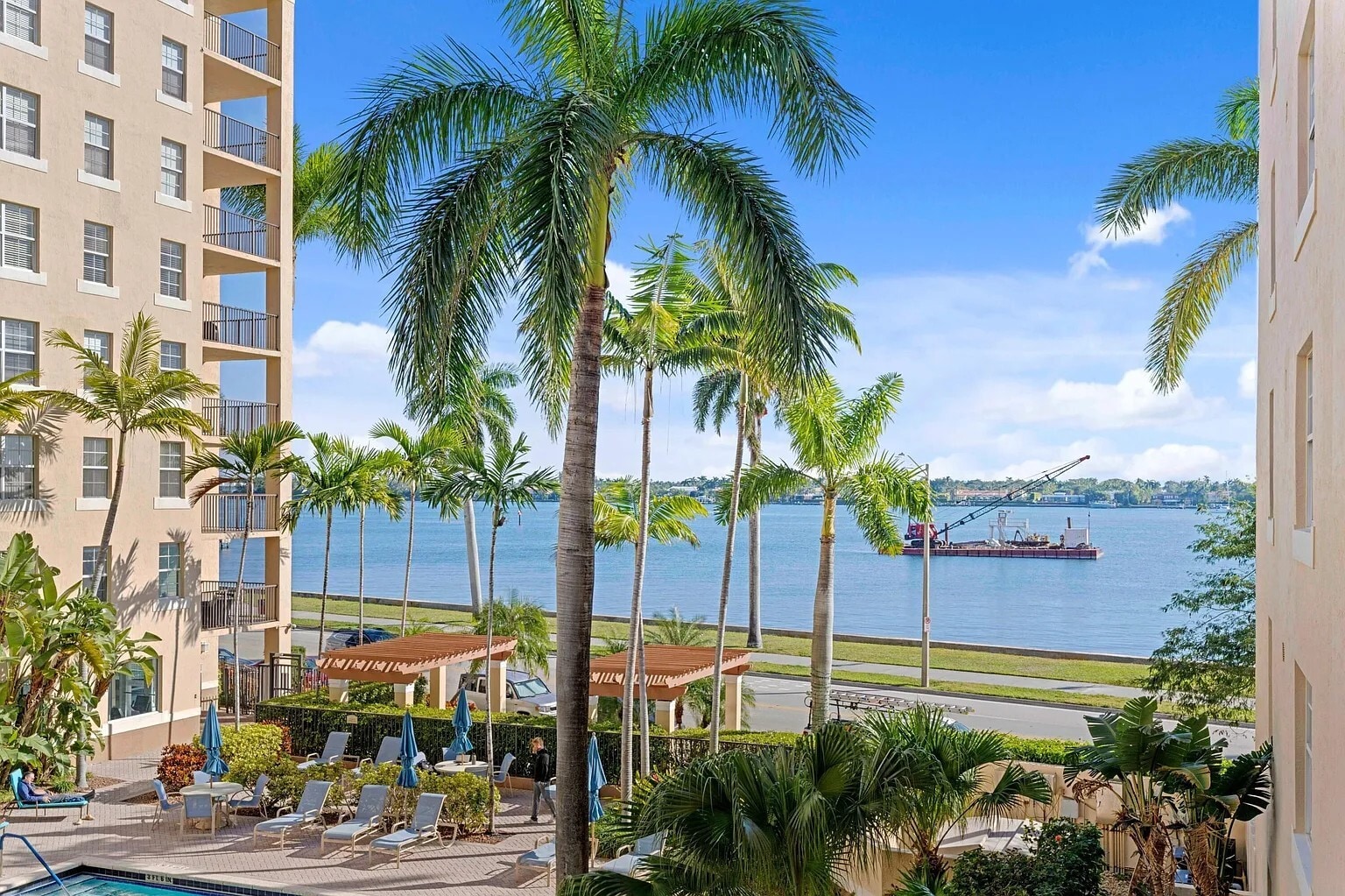 Intracoastal view - 1801 N Flagler Dr