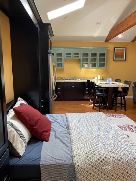 Murphy Bed to provide separation of living spaces - 10563 Cushdon Ave