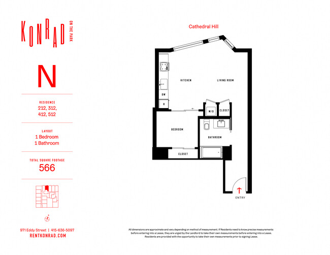 Floorplan - Konrad on the Park