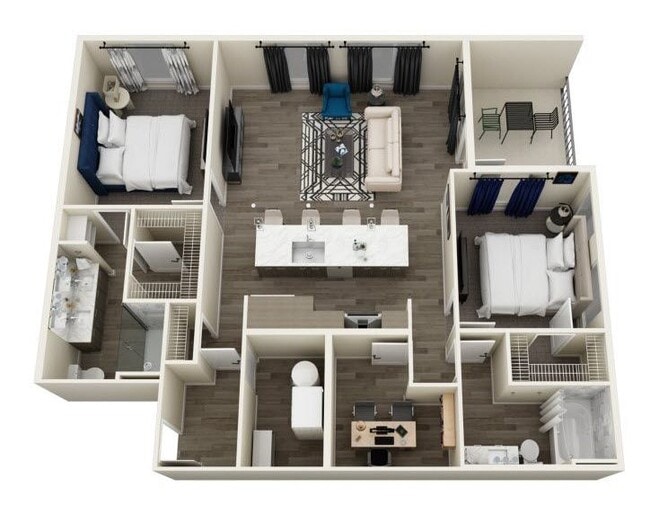 Floorplan - Aspire Kenwood Apartments