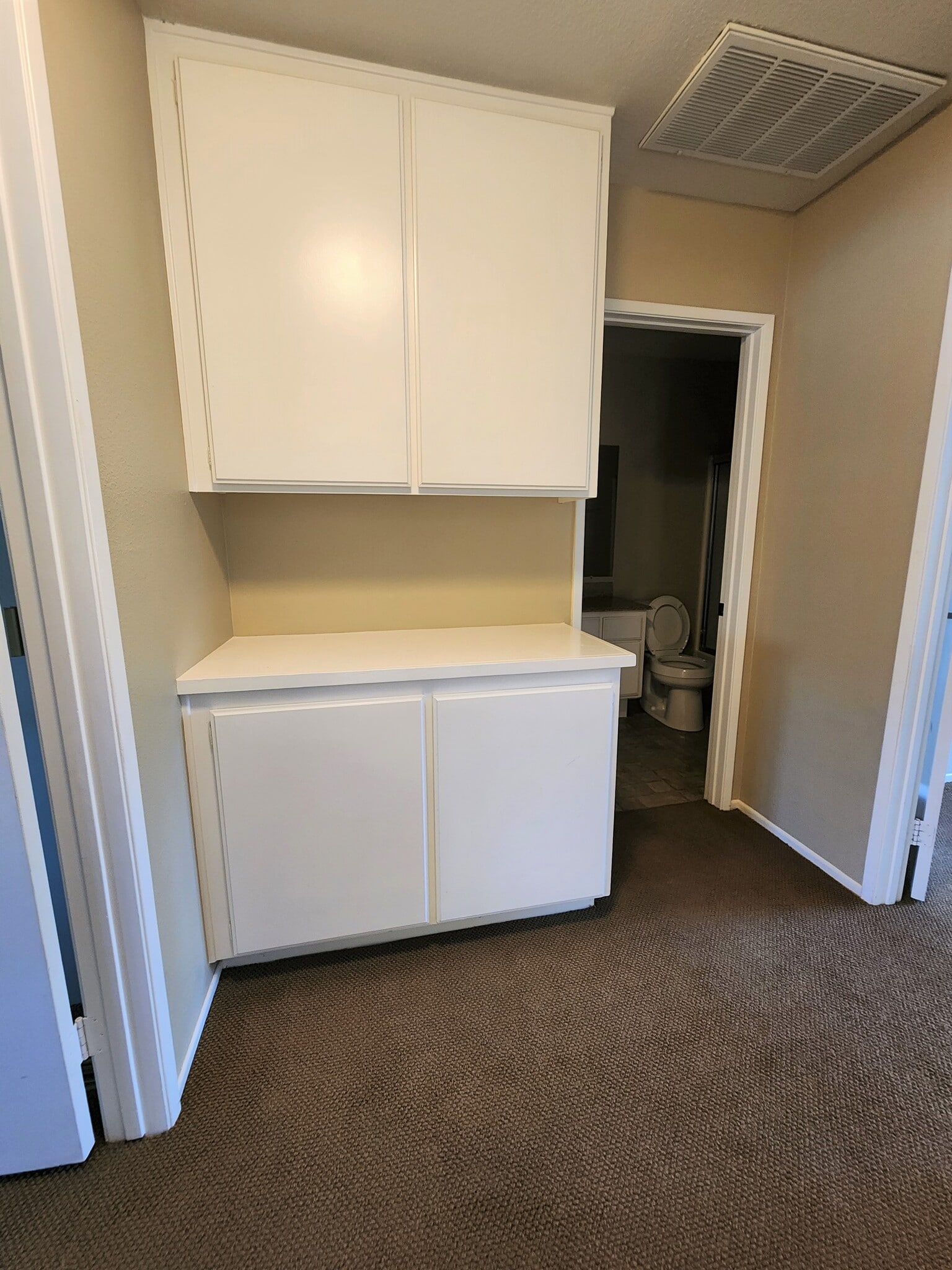 Upstairs Landing: Linen Cabinets - 630 W Palm Ave