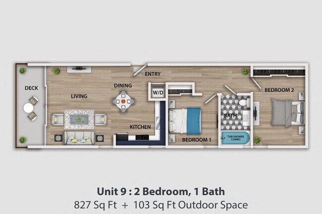 Floorplan - The Lex @ 4522 Lexington