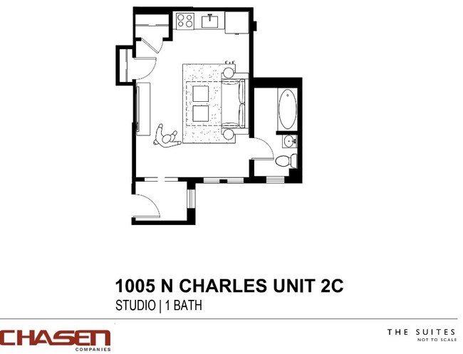 Floorplan - The Suites at 1005 N Charles