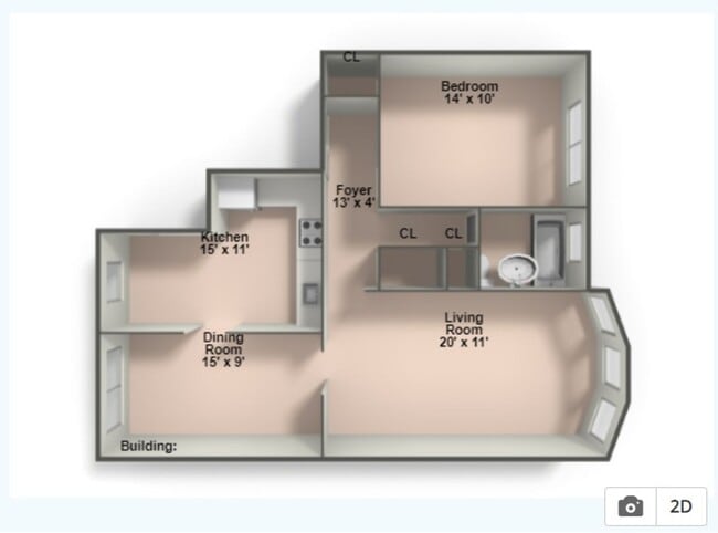 Building Photo - Lovely Renovated 1 BR In North Center