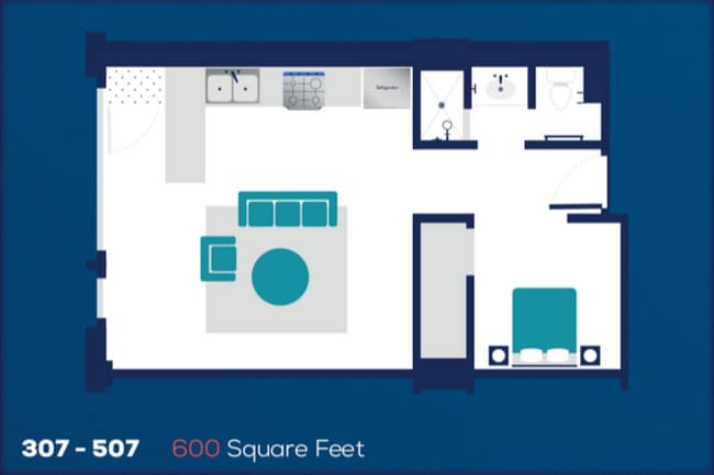 Floorplan - Vandever Lofts