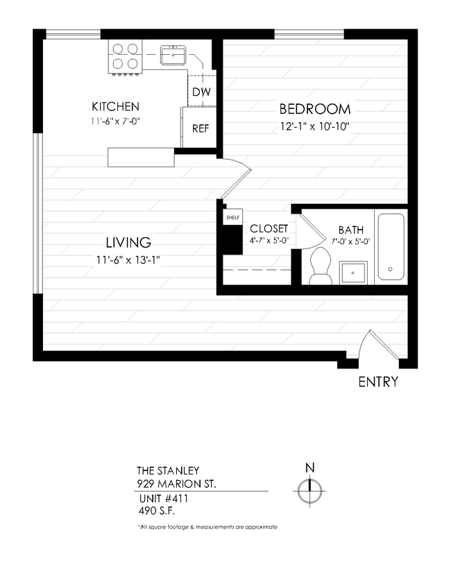 Floorplan - The Stanley