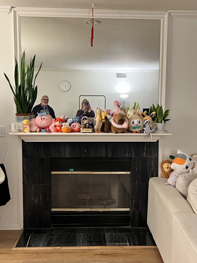 Fireplace (stuffed animals not included) - 1250 S Westgate Ave