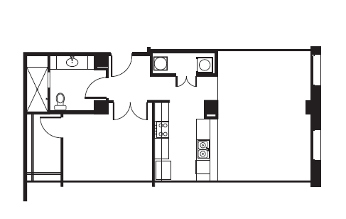 1BR/1BA - The Mayo Hotel Apartments