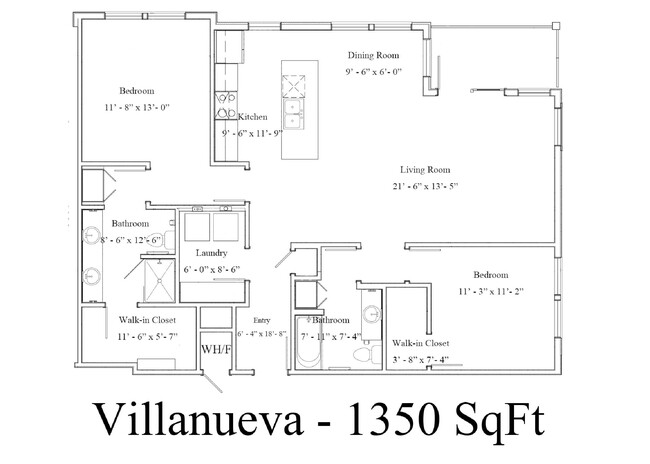 Floorplan - Parkview Apartments