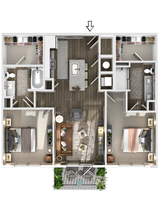 Floorplan - zThe Mason Sugarloaf