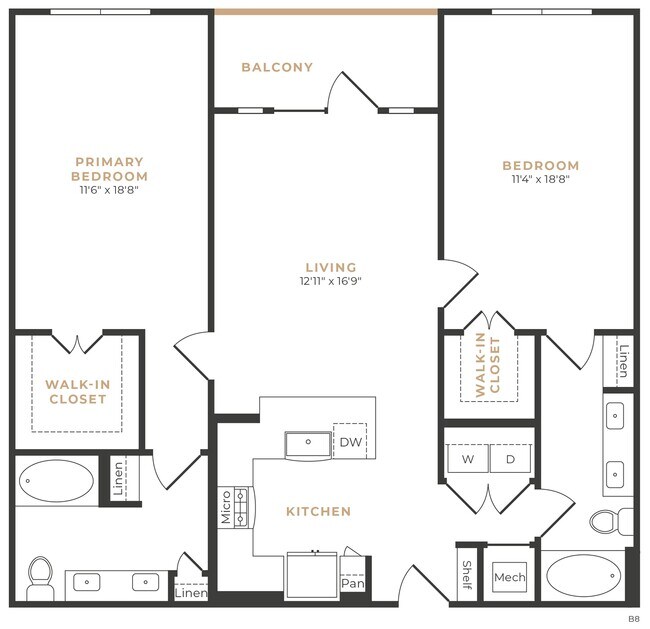 Floorplan - Live at Memorial