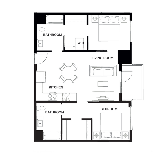 Floorplan - ELEANOR APARTMENTS