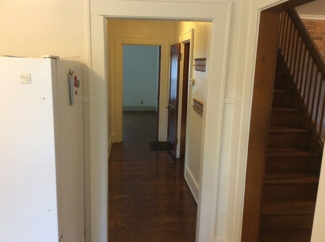 From Kitchen down hall to Bath and Bedroom - 11 Pratt St
