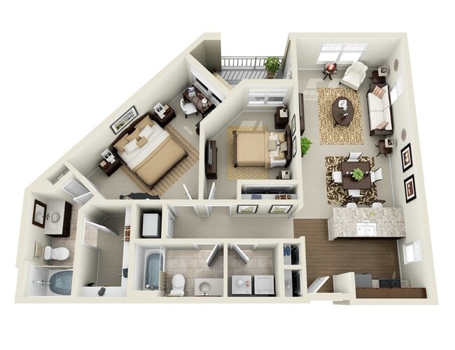 Floorplan - ZZZFountains at Mooresville Town Square