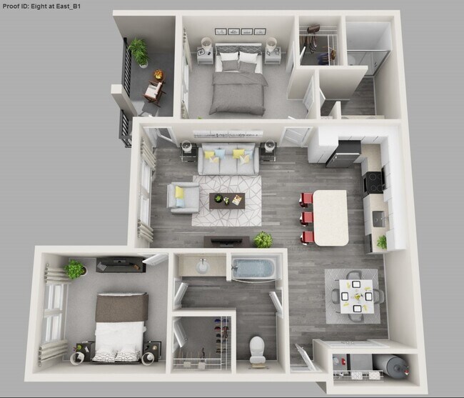 Floorplan - Eight at East