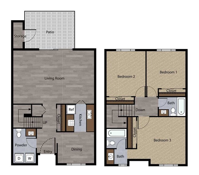 Floorplan - St. Charles Oaks Apartments