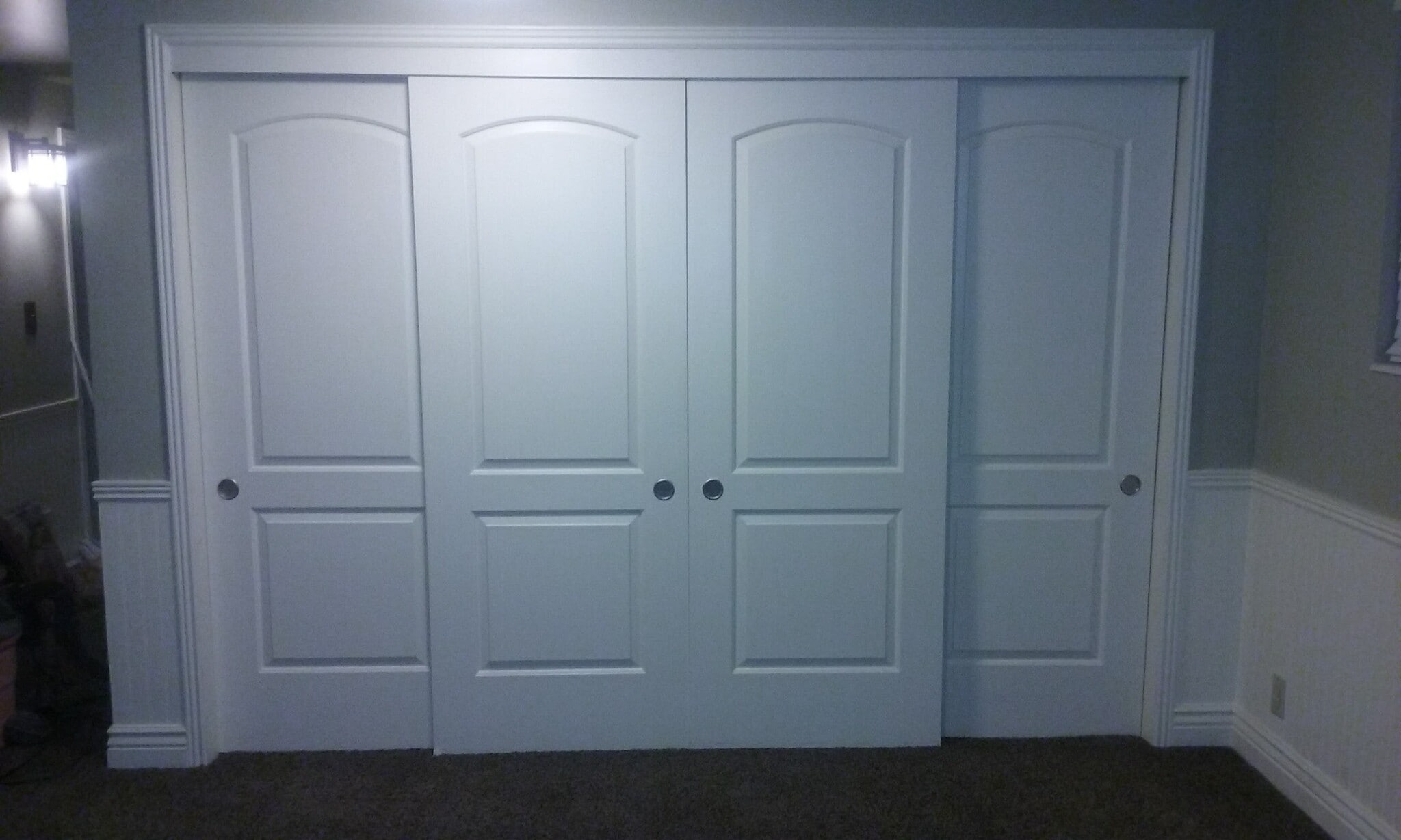 family room closet downstairs - 730 East 2780 North