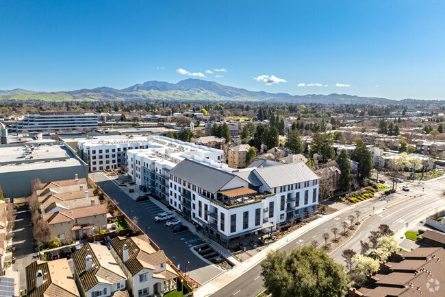 Aerial Photo - Alwell Apartments