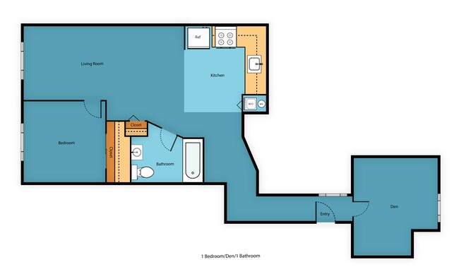 Floorplan - Promenade at the Park Apartment Homes