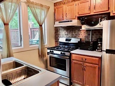 Cabinets to be painted white - new stainless steel hod to be installed - 127 G St
