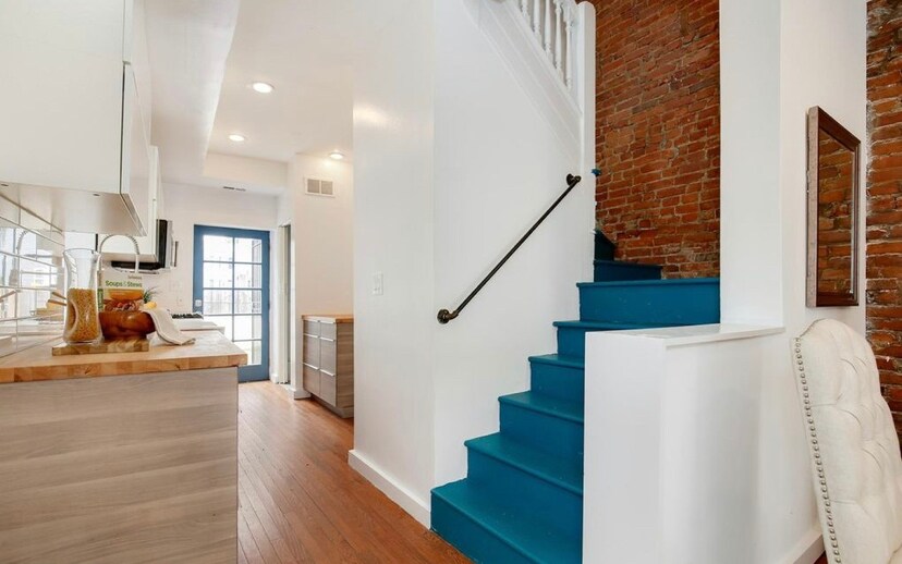 Exposed brick - 330 Elm St NW