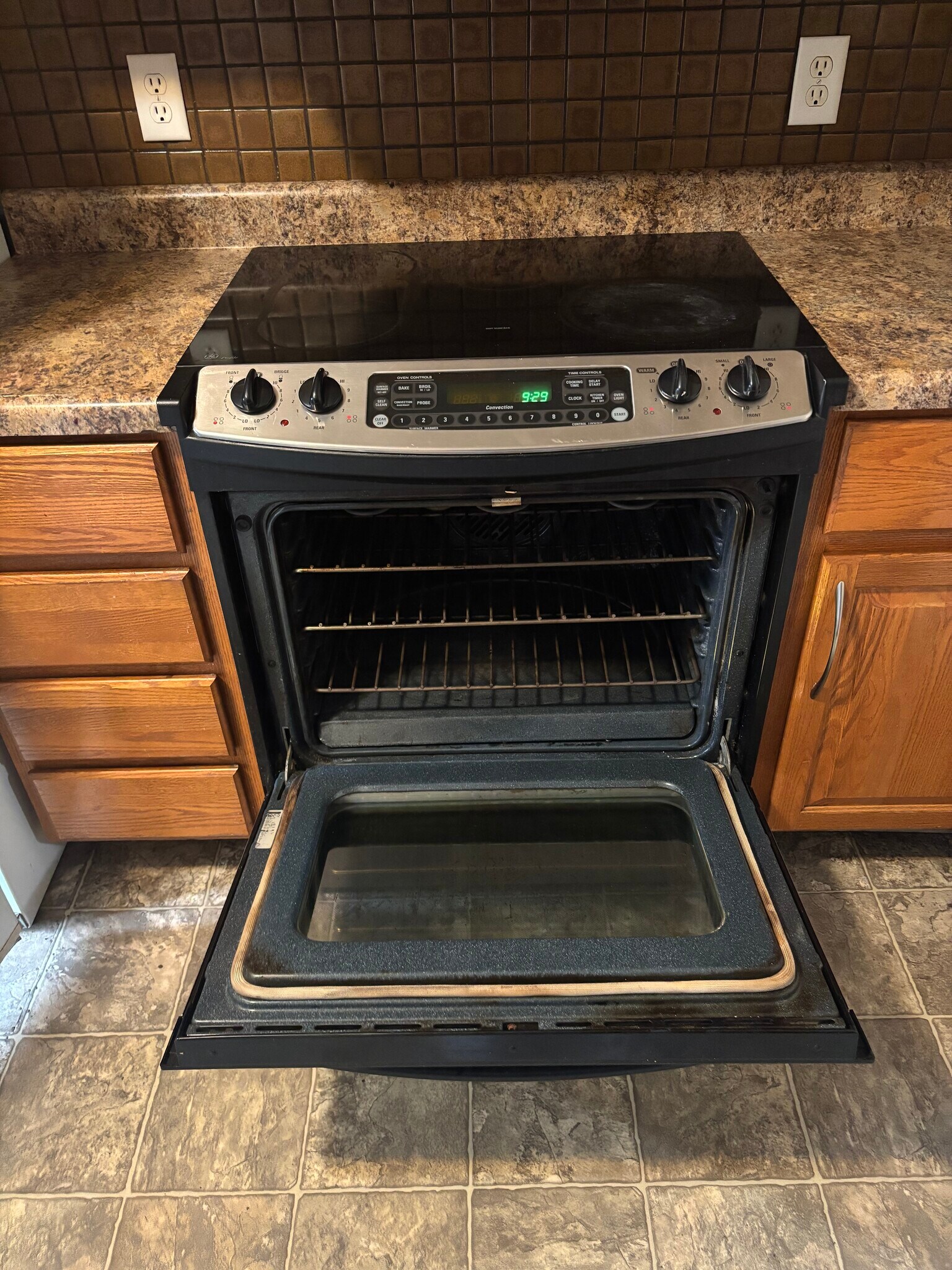 Inside stove - 812 Swift Ave
