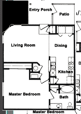 1BR/1BA - Mission Ranch Apartments