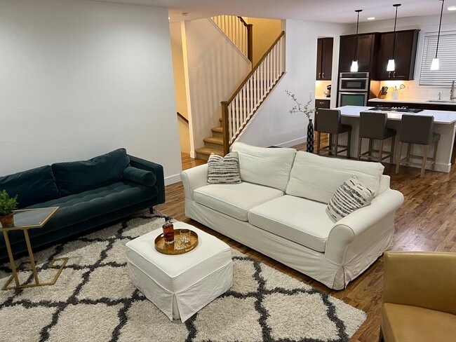 living room to kitchen perspective - 2822 Cascade Creek Dr