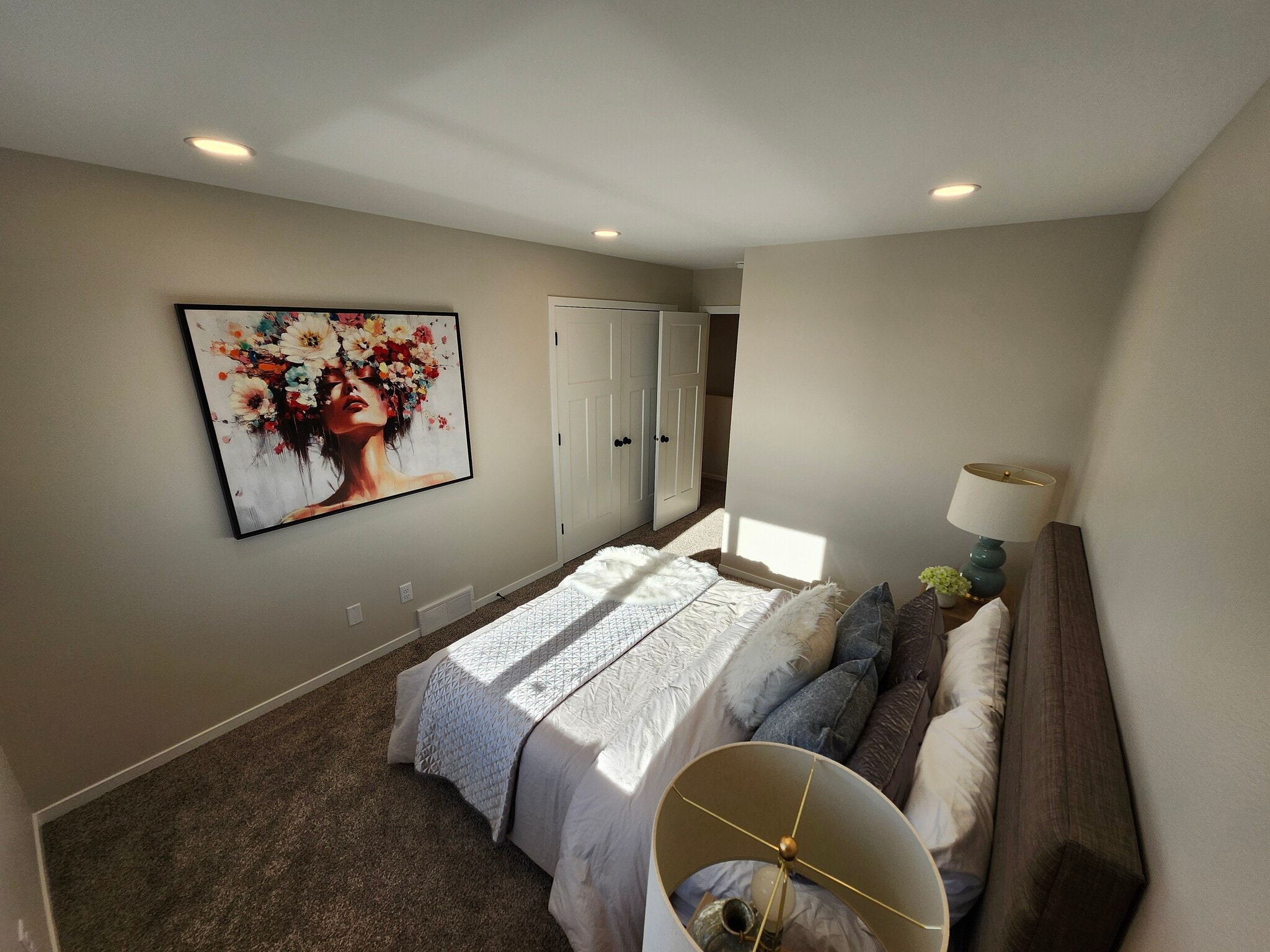 Bedroom two with closet open - 5312 Welder Ave