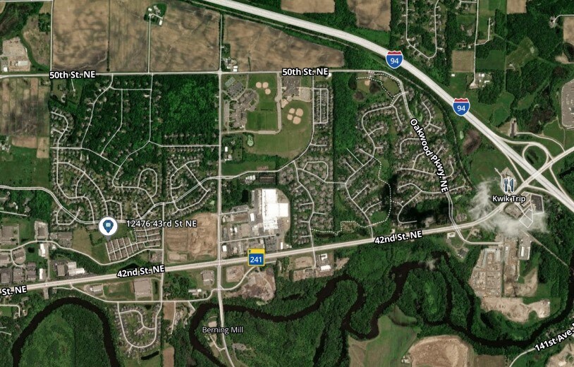 Close to major freeways/roads - 12476 43rd St NE