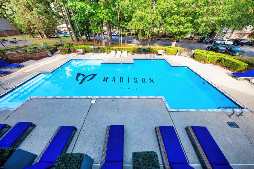 Pool with Seating - Madison Place