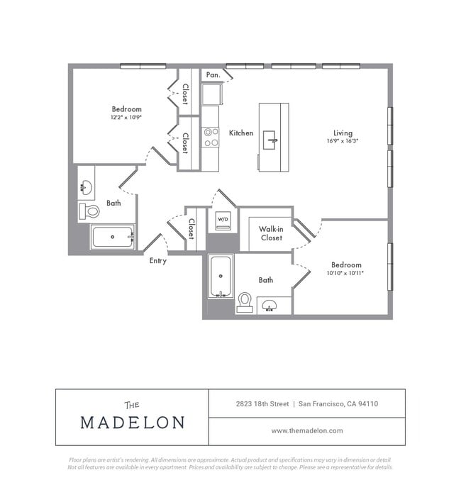 Floorplan - The Madelon