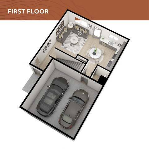 Floorplan - Black Ridge Townhomes