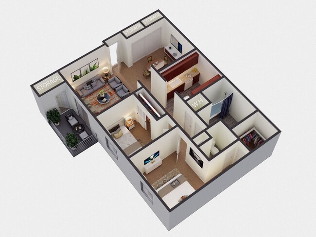 Floorplan - Westbrook Apartments