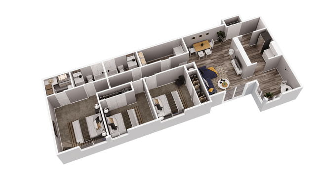 Floorplan - The Pynes by Trion Living