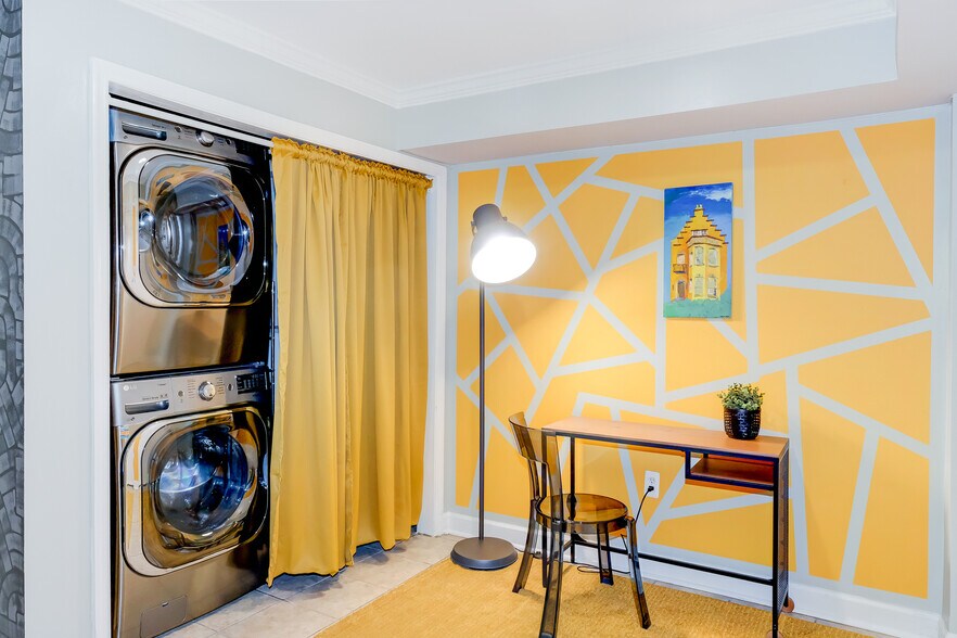 Laundry & Work station areas - 1337 Harvard St NW