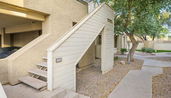 Stairs to Condo - 2035 S Elm St