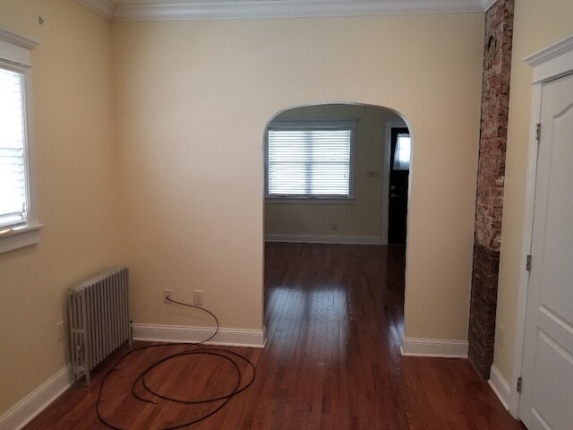 looking into living room from bedroom - 954 Meade Ave
