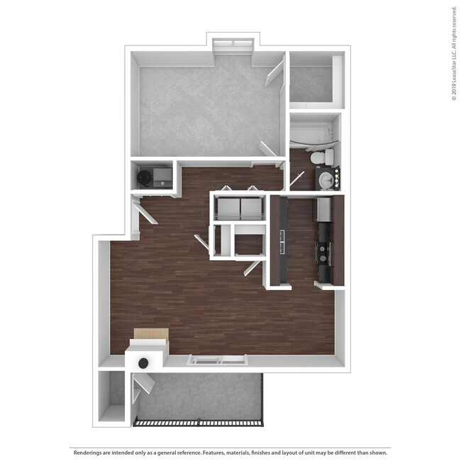 Floorplan - Woodbridge Apartments