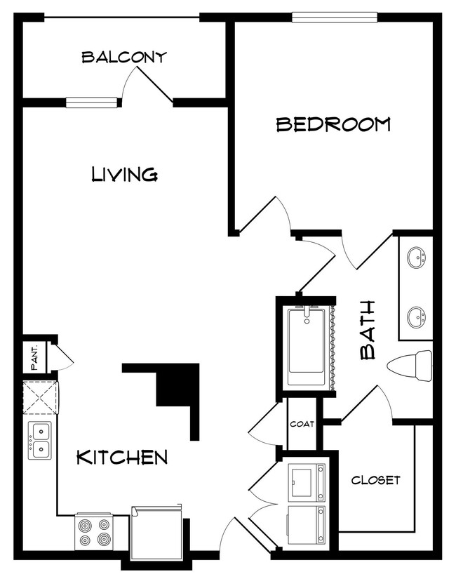 Floorplan - Windsor Apartments