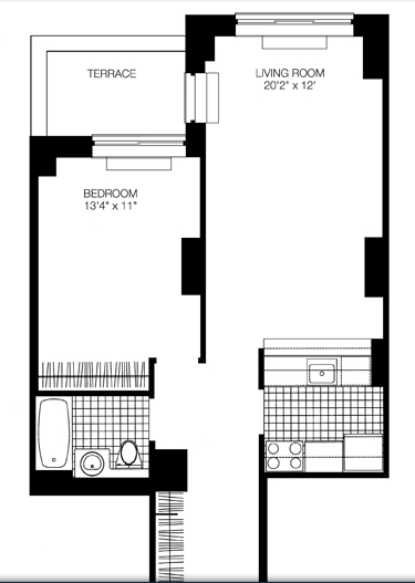 1BR/1BA - 345 East 94th Street