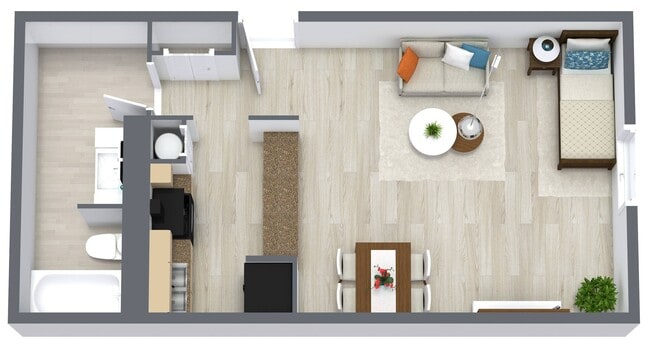 Studio - Northwoods Apartments