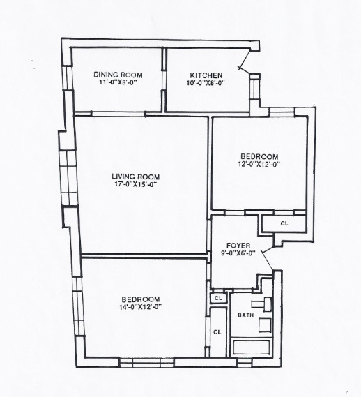 Floorplan - 1627-45 Ridge Ave.