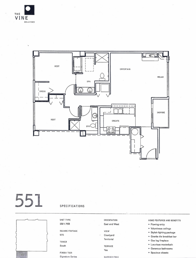 Floor plan - 2607 Western Ave