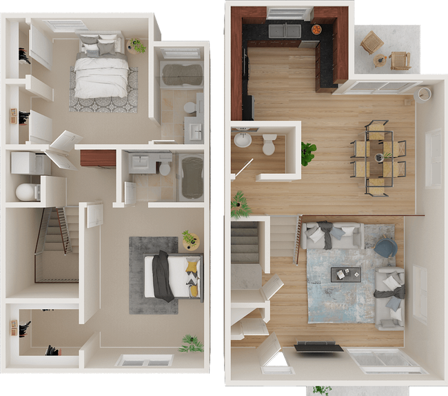 Floorplan - Adora Townhomes