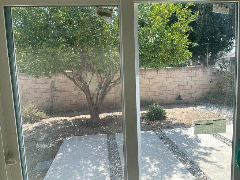 View to Yard from bedroom - 15842 Mayall St