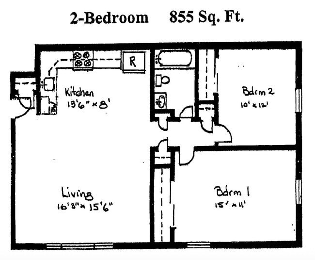 Floorplan - Princeton Apartments