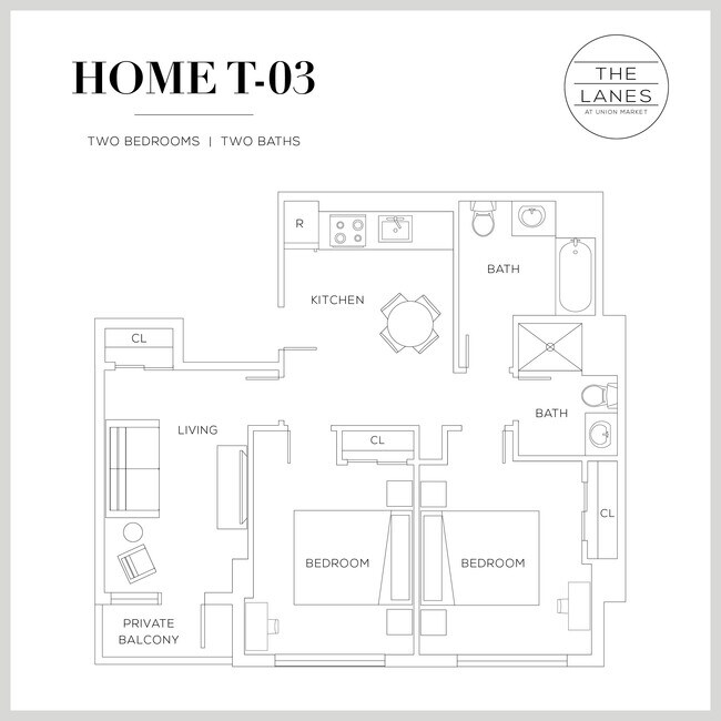 Floorplan - The Lanes at Union Market